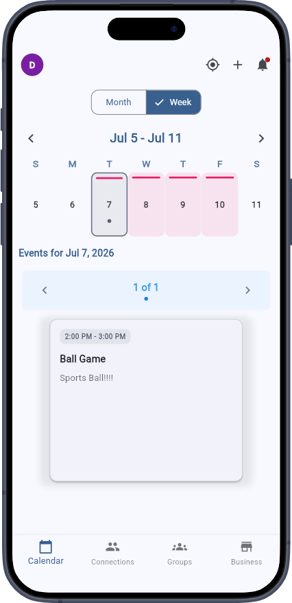 /plan calendar week view